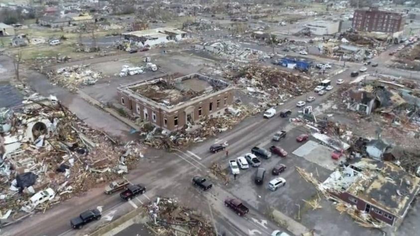 Tornado en Kentucky: cómo se generan los tornados y cuál es la diferencia con los huracanes