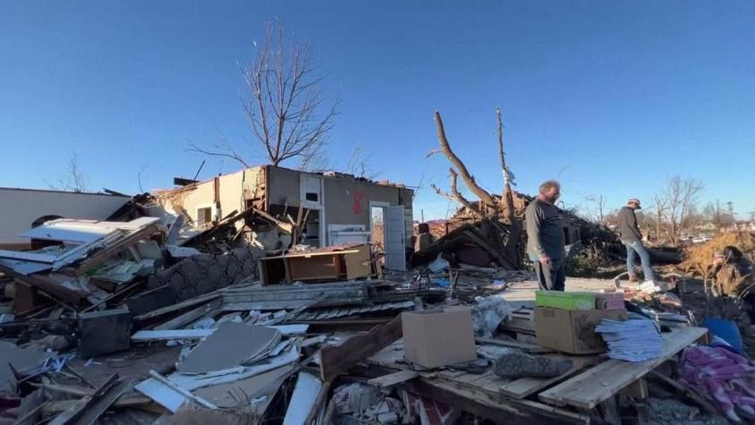 [VIDEO] Tornados récord: pueblos arrasados y más de 70 muertos