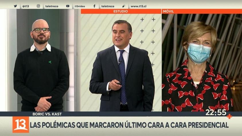 Pensiones y test de droga: Evelyn Matthei y Giorgio Jackson dieron su análisis del debate Pensiones y test de droga: Evelyn Matthei y Giorgio Jackson dieron su análisis del debate