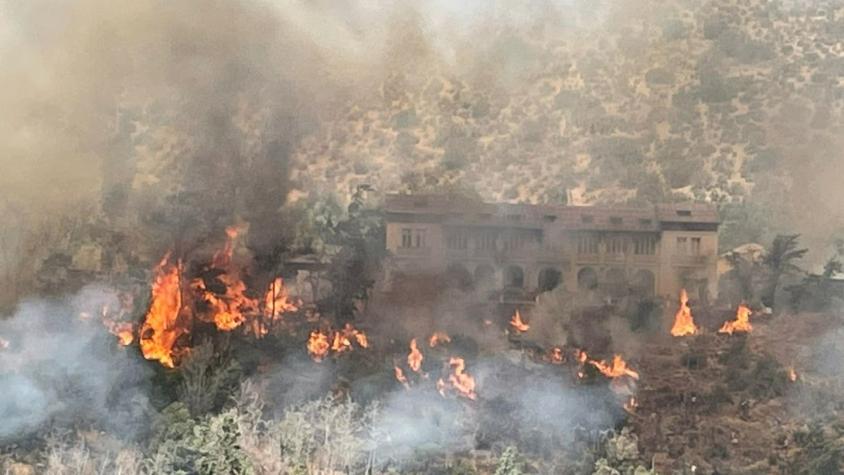 Las imágenes que deja el Incendio en San José de Maipo