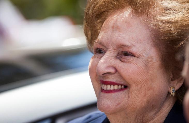 Lucía Hiriart murió a los 99 años: la última fotografía pública de la viuda de Pinochet
