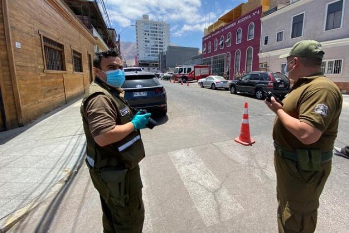 Iquique: Conductor trató de atropellar a Carabineros tras ser sorprendido en estado de ebriedad