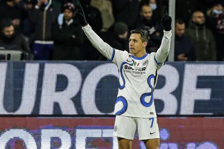 La empezó y la terminó: Alexis repite por segunda fecha consecutiva y anota un golazo en el Inter