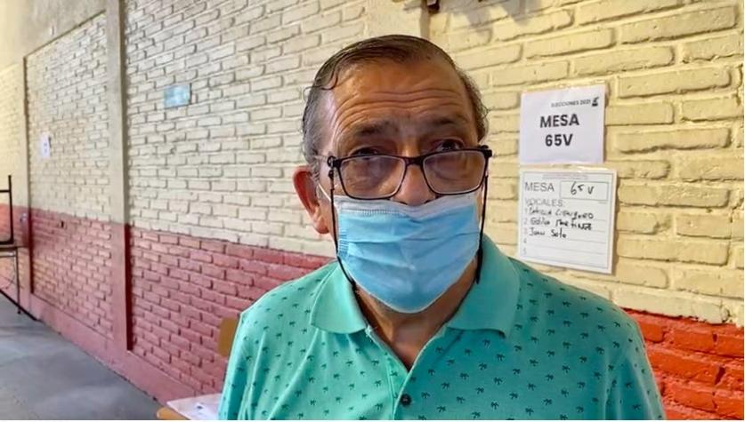 Juan Carlos Soto, el vocal de oro: Lleva 15 elecciones participando como voluntario