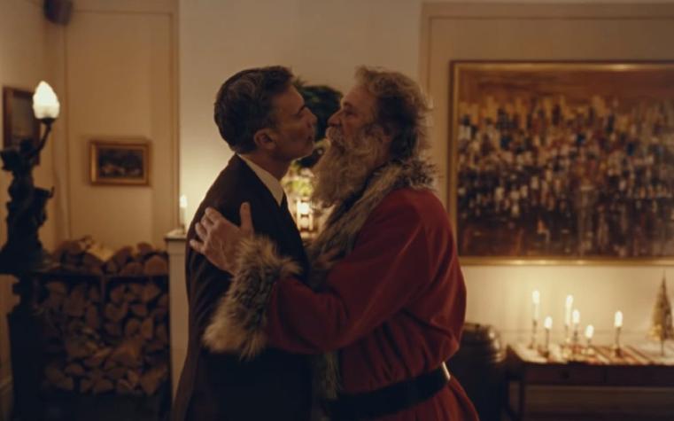 El comentado comercial noruego donde el Viejito Pascuero se enamora de un hombre