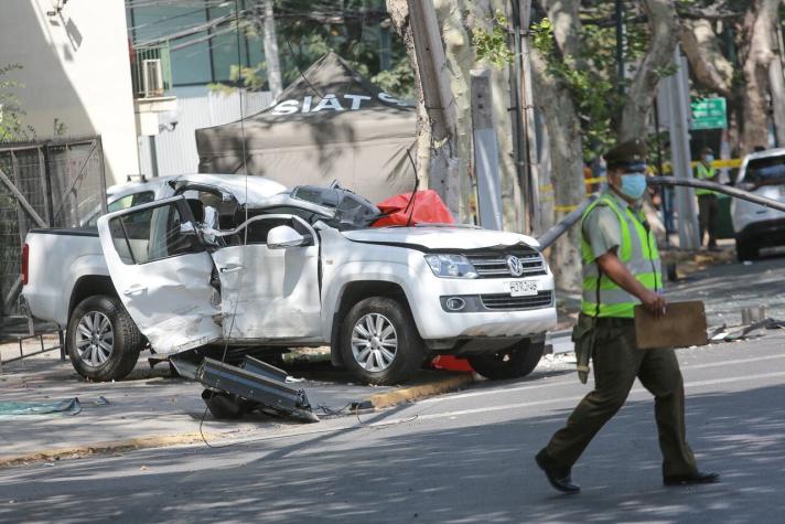 Arresto domiciliario nocturno para conductor por fatal accidente en Providencia