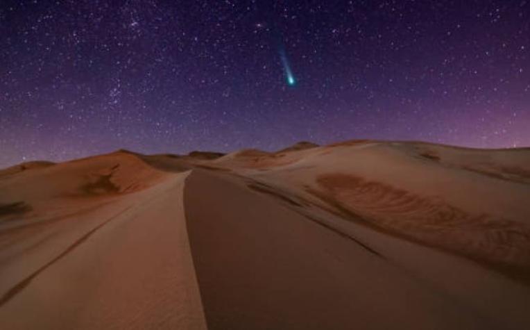 [VIDEO] Graban al Cometa Leonard pasando por la Tierra por primera vez en 80 mil años