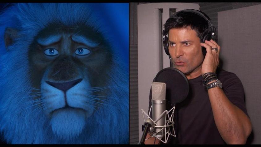 [VIDEO] Chayanne se "convierte" en león para regresar al cine