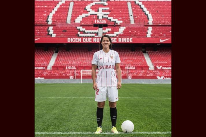 Mediocampista chilena Karen Araya vuelve al Sevilla FC Femenino