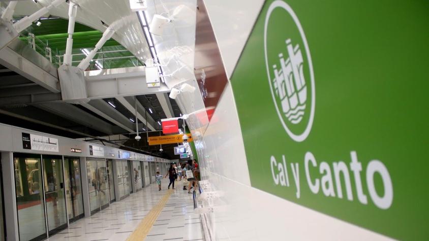 Metro informa cierre de estación Cal y Canto por operativo policial por comercio ambulante