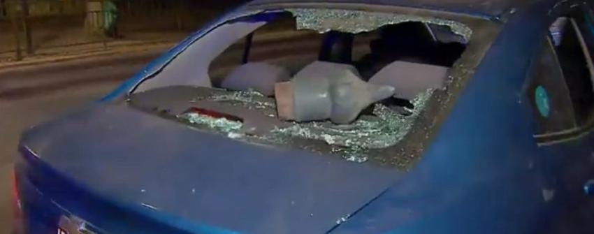 Carabinero frustró a disparos el robo de su auto en Macul: Delincuentes huyeron del lugar