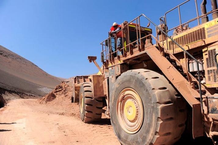 Producción minera en Chile baja 0,6% en noviembre
