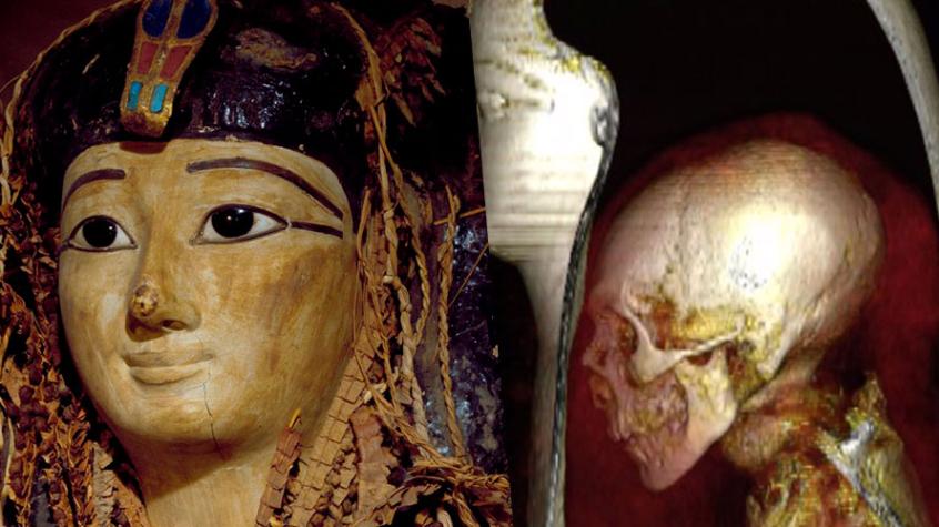 Desenvuelven digitalmente la momia del faraón Amenhotep I, un rey egipcio de hace 3.500 años