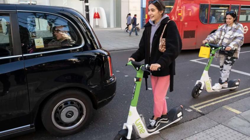 Londres prohíbe los scooters eléctricos por riesgo de incendio en sus baterías