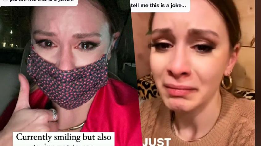 TikToker rompe en llanto: Fue enviada a casa en Uber porque a su novio no le gustó lo que vestía