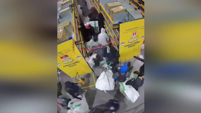 [VIDEO] Impresionantes imágenes del asalto a Mercado Libre de Quilicura