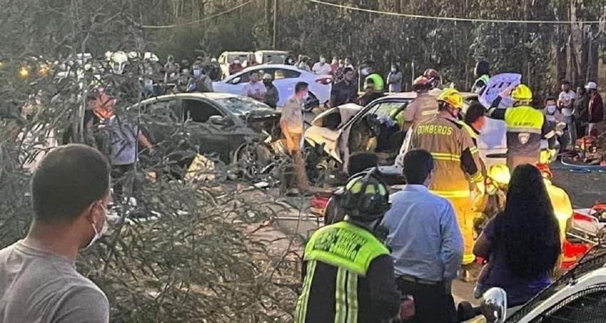 Accidente de tránsito en Santo Domingo deja a una mujer adulta y dos menores de edad fallecidas