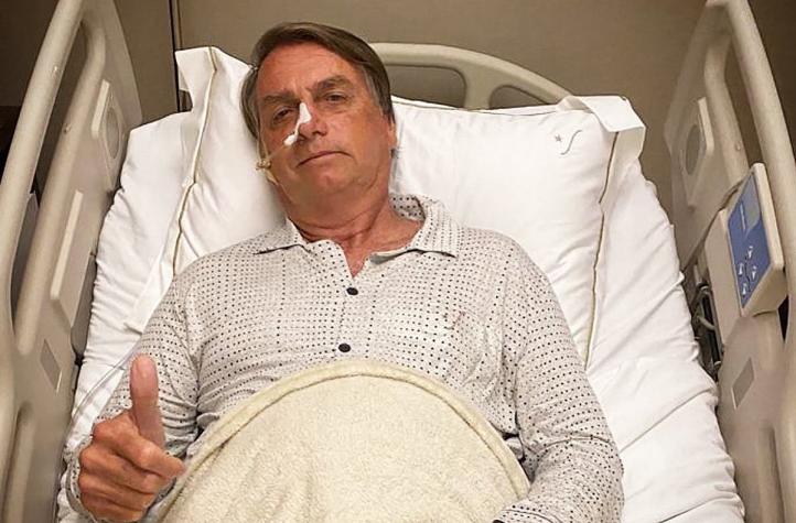 Bolsonaro supera obstrucción intestinal sin requerir cirugía tras hospitalizacion de urgencia
