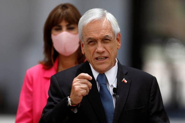 Piñera a nueva mesa directiva de la Convención: “Tendrán la misión de llevarla a buen puerto”