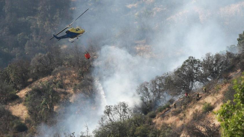 Declaran Alerta Temprana Preventiva en la Región Metropolitana por amenaza de incendios forestales