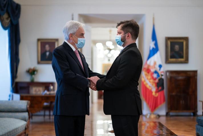 El consejo de Piñera a Boric: "Nunca debe olvidar que es el Presidente de todos"