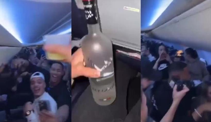 Escándalo en Canadá: Fiesta de "influencers" en avión causa indignación en redes sociales