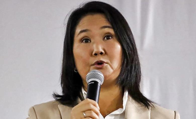 Keiko Fujimori da positivo a covid-19 en Perú