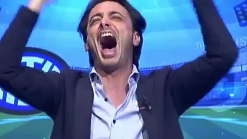 [VIDEO] Relator italiano se volvió loco celebrando el gol de Alexis Sánchez ante la Juventus