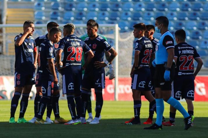 Universidad de Chile confirma un caso de COVID-19 en el plantel antes del duelo con Colo-Colo