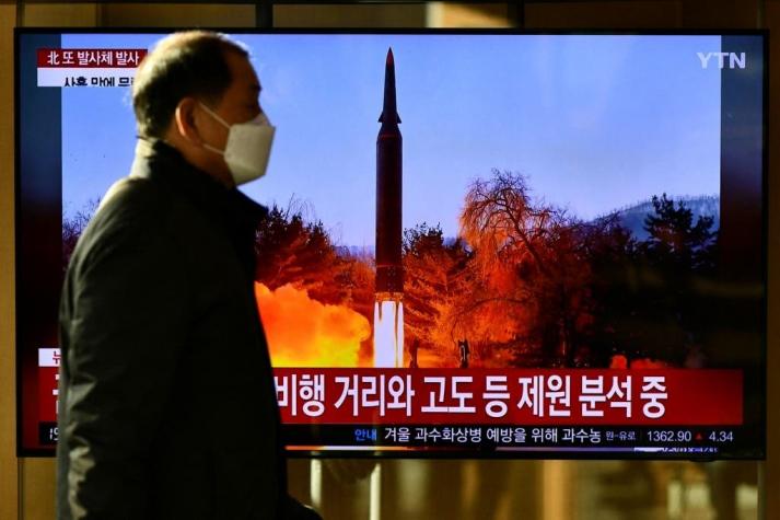 Corea del Norte efectúa lanzamientos de misiles desde un ferrocarril