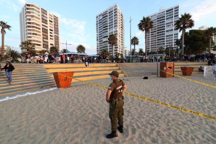 Balacera en Viña: Se entregó a la justicia el presunto responsable de homicidio en playa El Sol