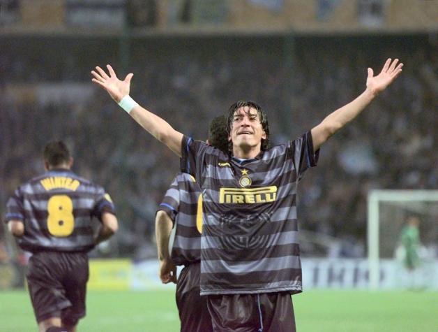 El Inter lo saludó recordando este golazo: los mensajes a Iván Zamorano en el día de su cumpleaños