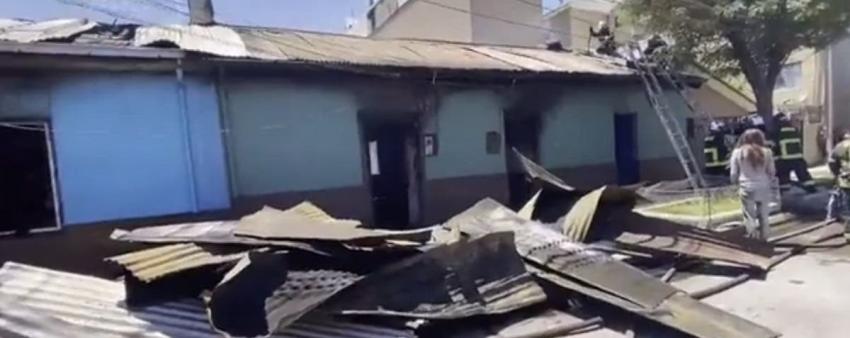 Incendio en Rancagua dejó dos fallecidos y cuatro casas afectadas: Vecino prendió fuego a un colchón