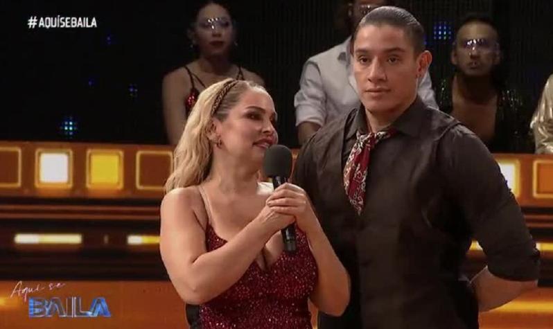 Yasmín Valdés se refirió al baile donde olvidó la coreografía y quedó en blanco en "Aquí se baila"