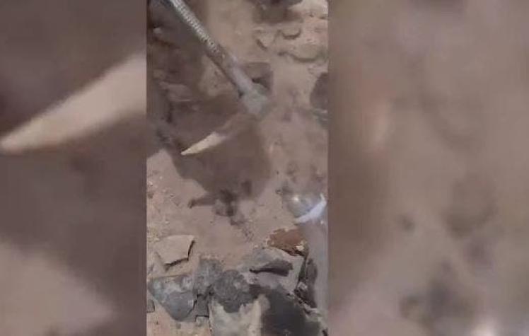 Objeto anómalo espacial cae en el sector cordillerano de Antofagasta: Investigan posible meteorito