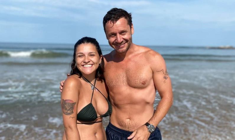 Fan se cruzó con Benjamín Vicuña en una playa y fotos con la reacción del actor se hicieron viral