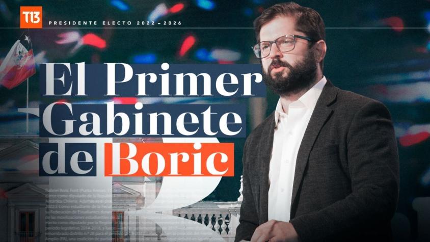 [EN VIVO] Gabriel Boric presenta a su gabinete ministerial