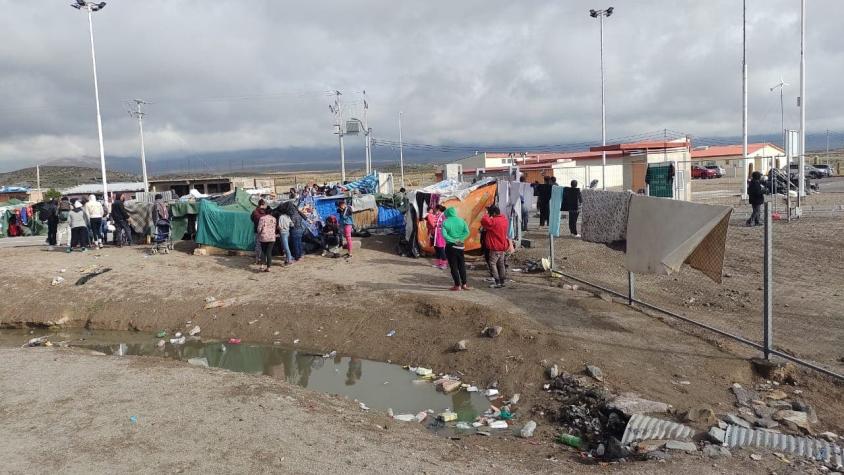 Crisis migratoria: Se registra colapso en el refugio del Complejo Fronterizo de Colchane