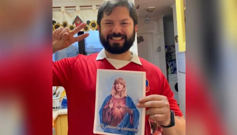 Presidente Boric defiende a Taylor Swift en polémica tuitera por autoría de sus canciones Presidente Boric defiende a Taylor Swift en polémica tuitera por autoría de sus canciones