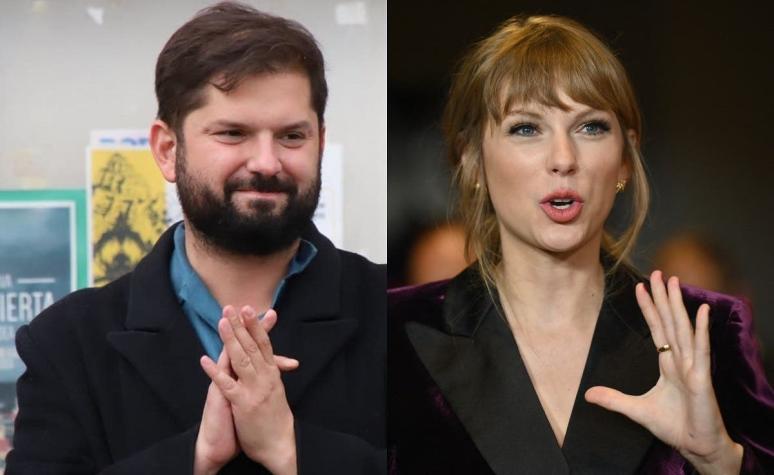 Prensa internacional replicó defensa de Gabriel Boric a Taylor Swift tras polémica con Damon Albarn