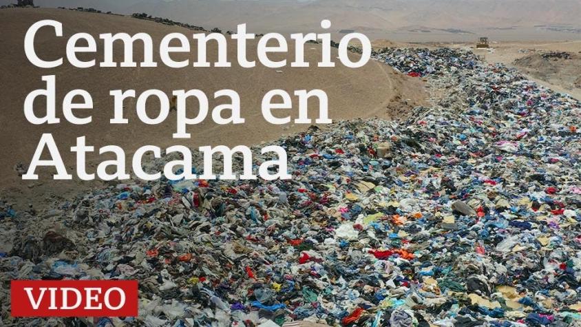 Vertedero de ropa en Atacama: el inmenso "basurero del mundo" en el desierto de Chile