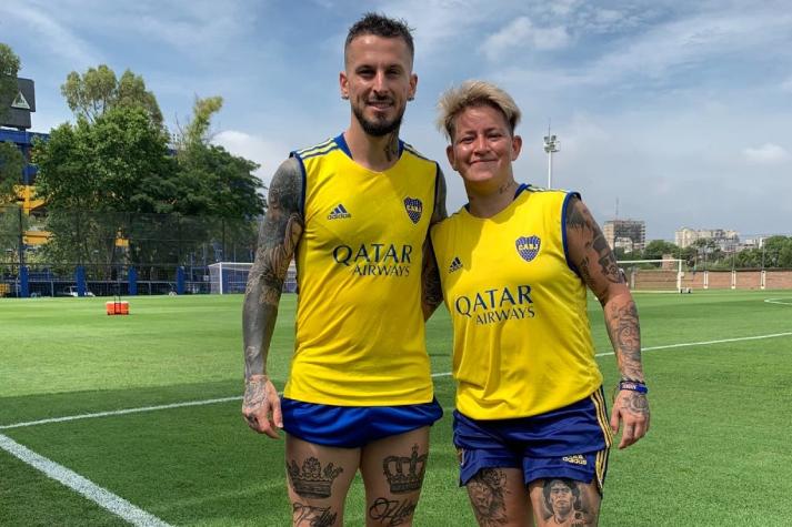 "A nadie le pedí permiso": Jugadora de Boca estalla por críticas a su tatuaje de Cristiano Ronaldo