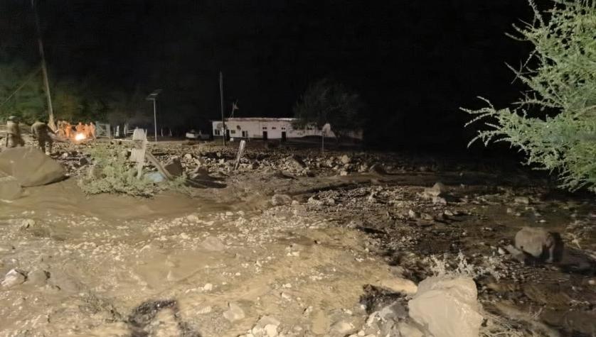 Desborde de Río Queuco provoca aluvión en Alto Biobío