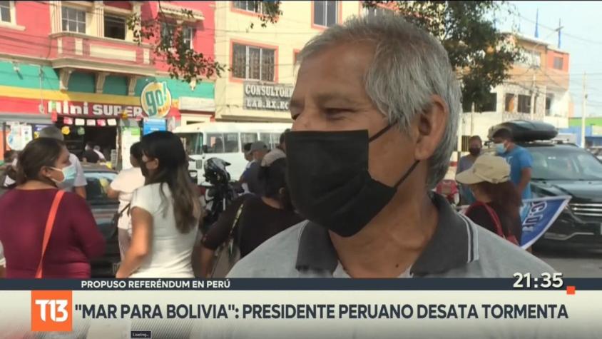 [VIDEO] "Mar para Bolivia": Presidente peruano desata polémica