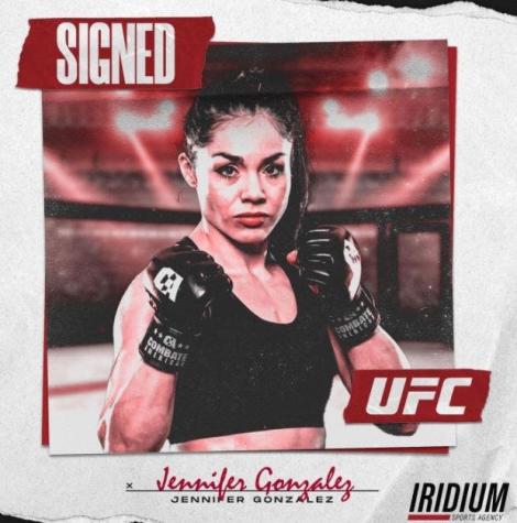 ¡Histórica! Jennifer "La Jefa" González es la primera peleadora chilena en firmar con la UFC