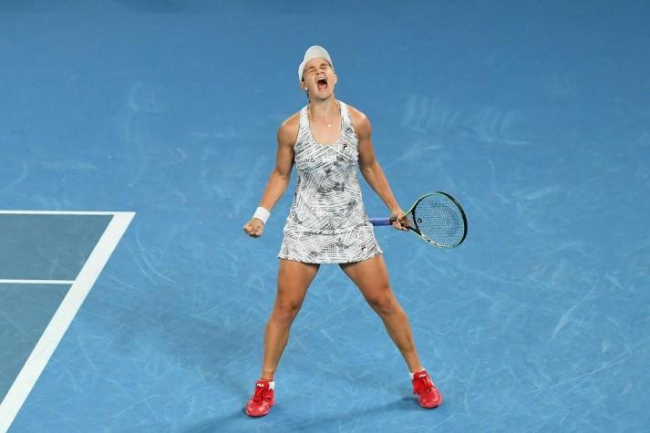 Barty reina en su tierra y es campeona por primera vez del Abierto de Australia