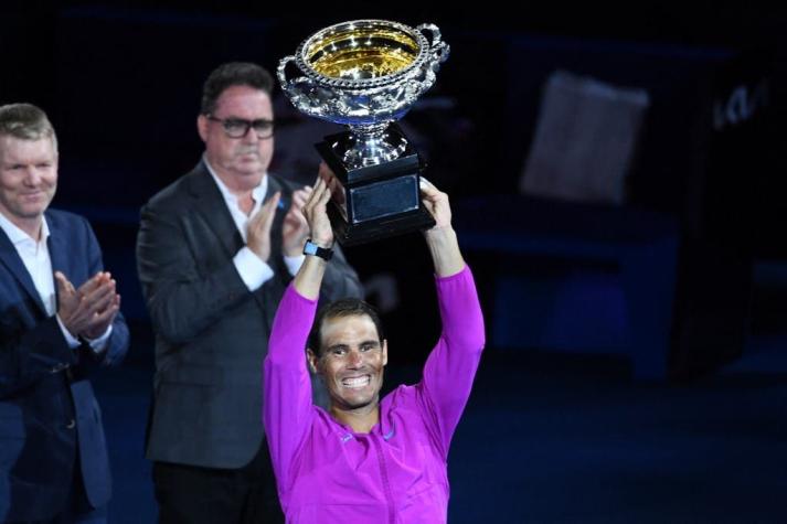 Nadal lo da vuelta en Australia y es histórico: Es el máximo ganador de los Grand Slam