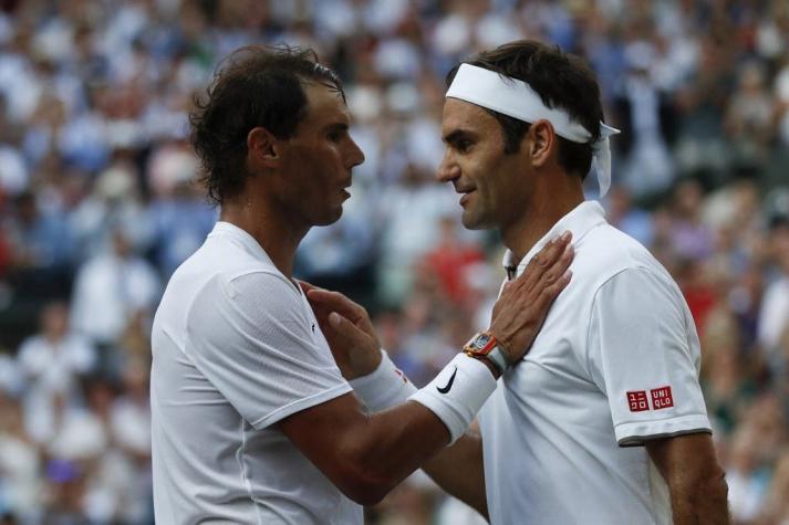 "A mi amigo y gran rival": La emotiva felicitación de Federer a Nadal por su Grand Slam 21