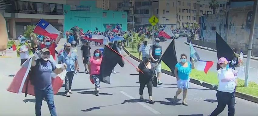 [VIDEO] Miles de personas marcharon contra la delincuencia en Iquique