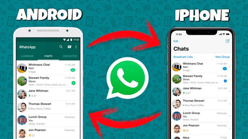 WhatsApp finalmente permitirá transferir conversaciones de Android a iPhone